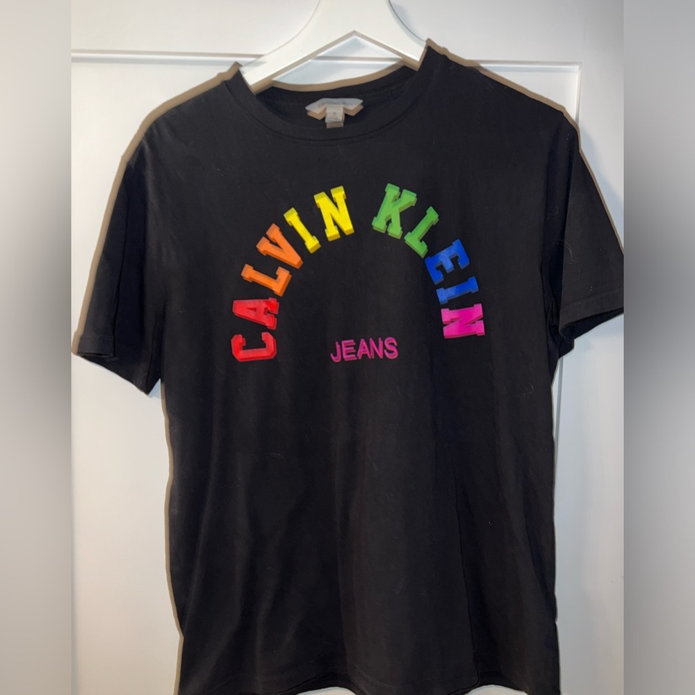 Calvin Klein pride collection t shirt. Size medium, barely worn.